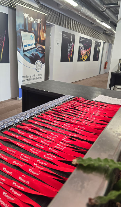 Registrácia účastníkov seminára o digitalizácii firmy, AI v ERP systémoch a Microsoft Dynamics 365 Business Central